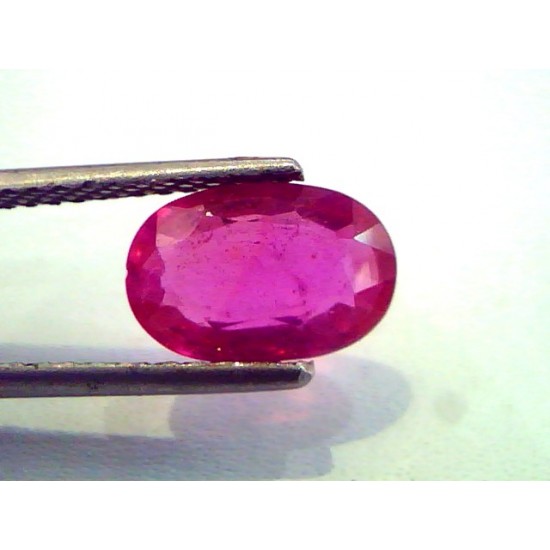 2.90 Ct Natural Ruby Gemstone for Sun Manek (Heated)